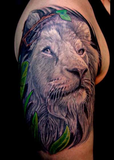 tatuagem leão desenho