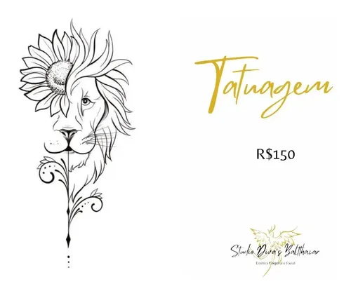 tatuagem leão desenho
