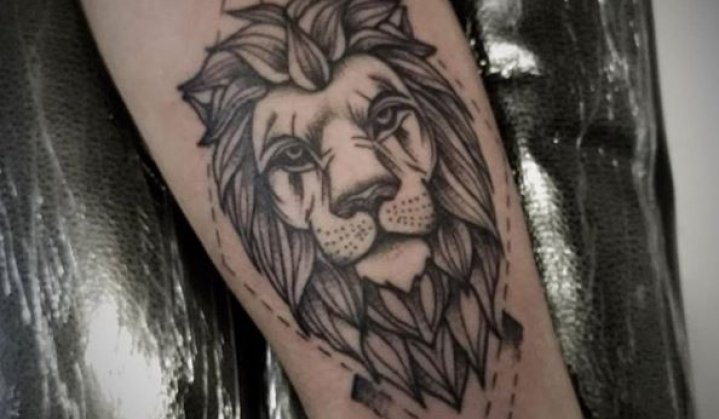 tatuagem leão desenho
