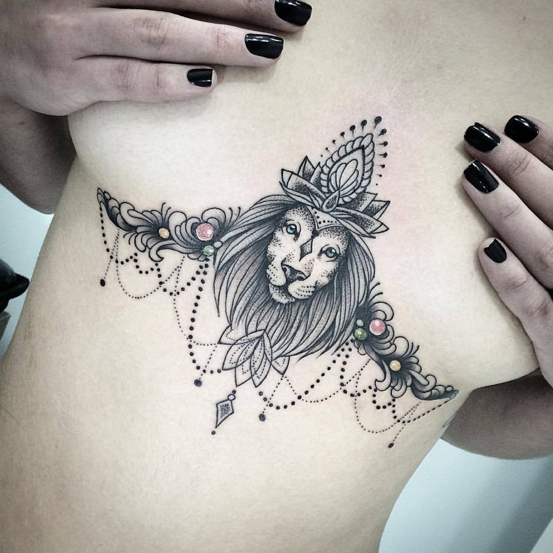 tatuagem leão desenho