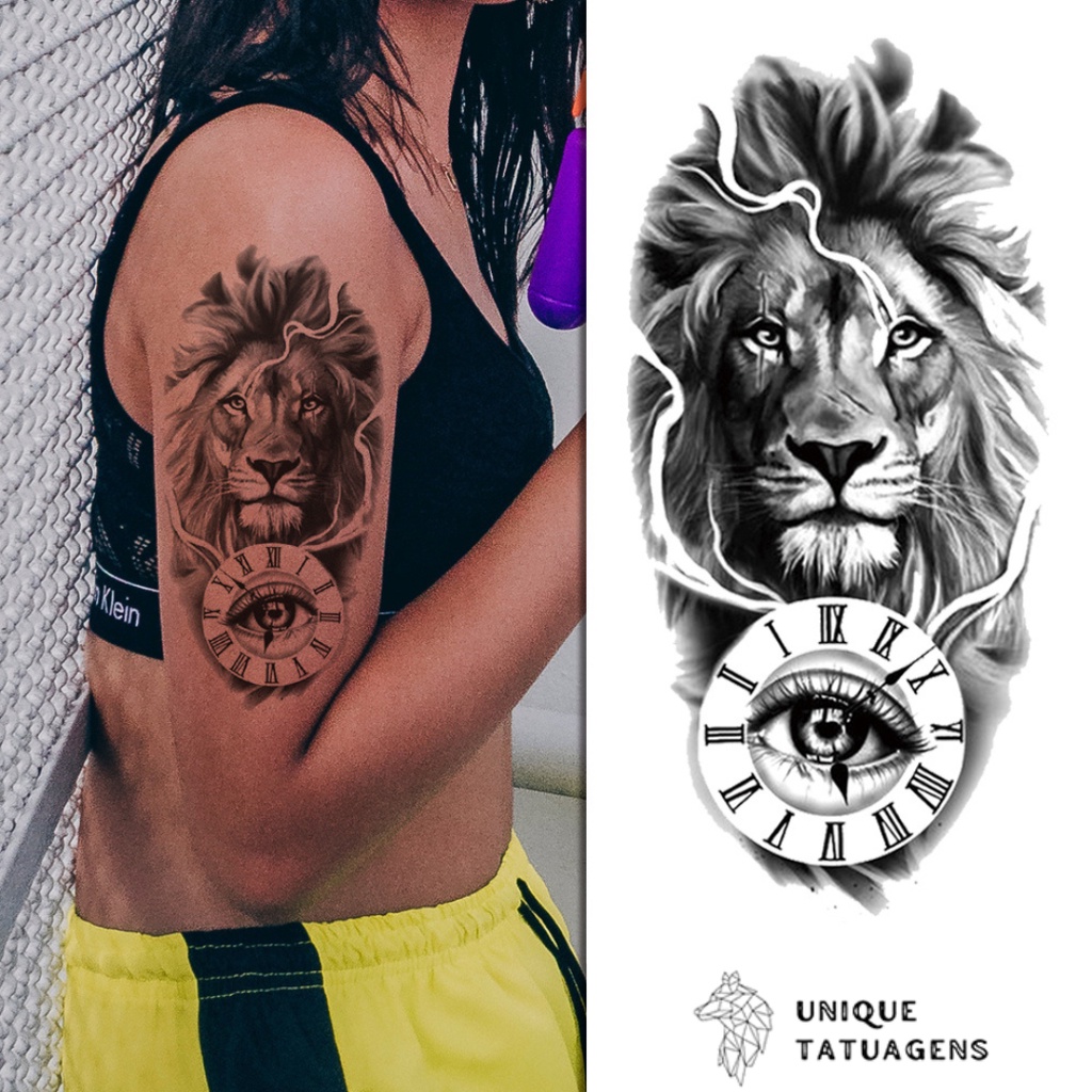 tatuagem leão desenho