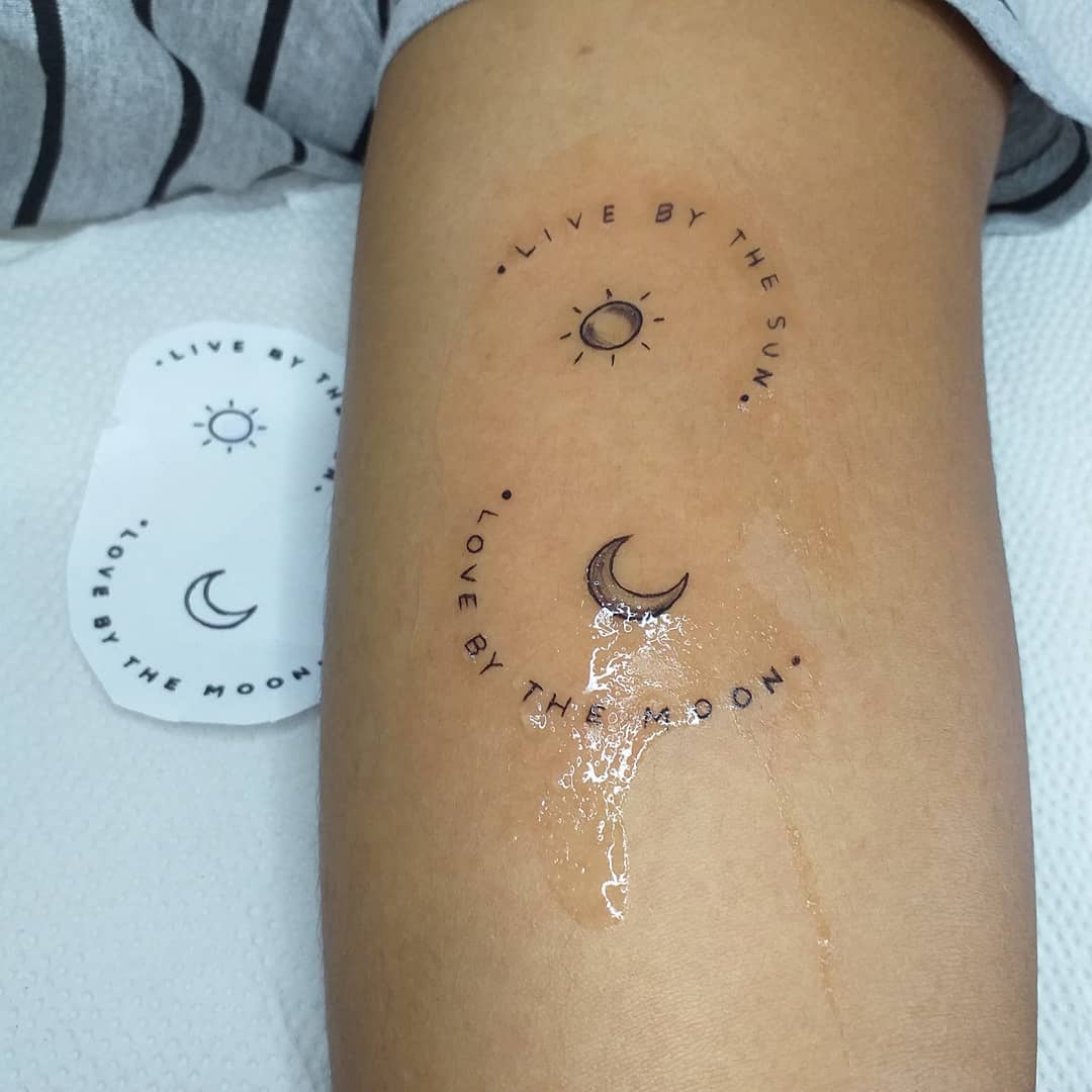 quanto custa uma tatuagem de lua e sol