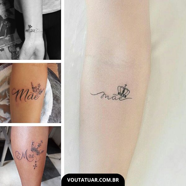 ideias de tatuagem mãe e filho delicada