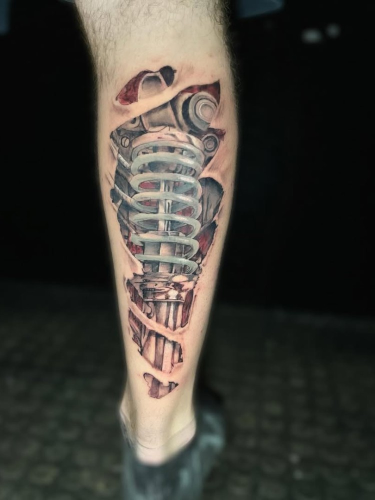 tatuagem metal líquido 3d como é feita