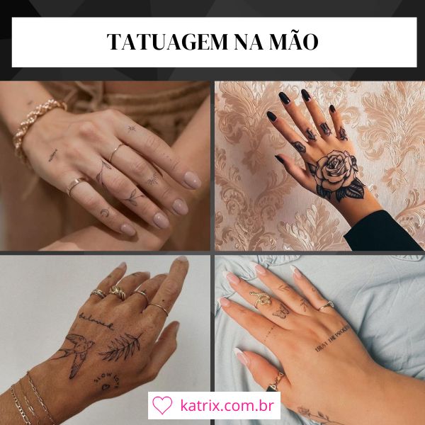 tatuagem na mão vs tatuagem no braço qual escolher