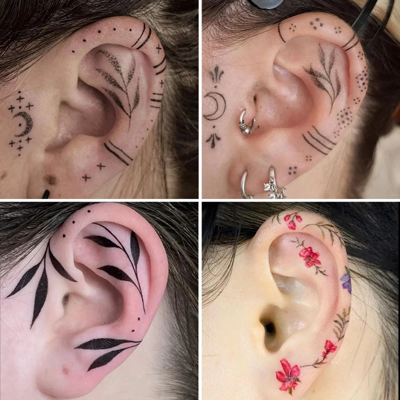 erros comuns ao fazer tatuagem na orelha feminina