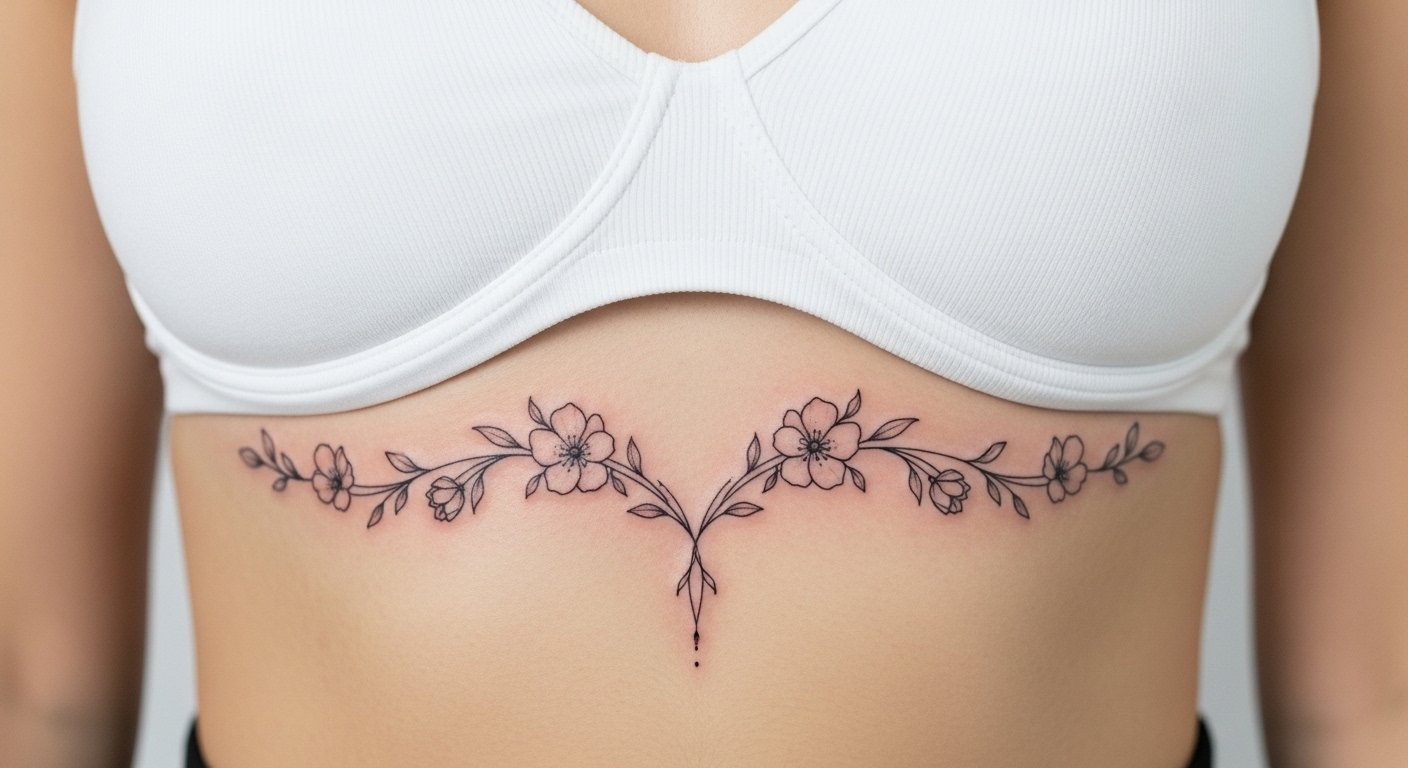 tatuagem no peito feminina