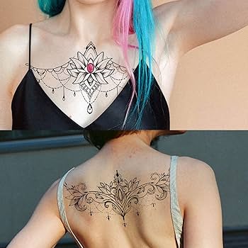 tatuagem no peito feminina