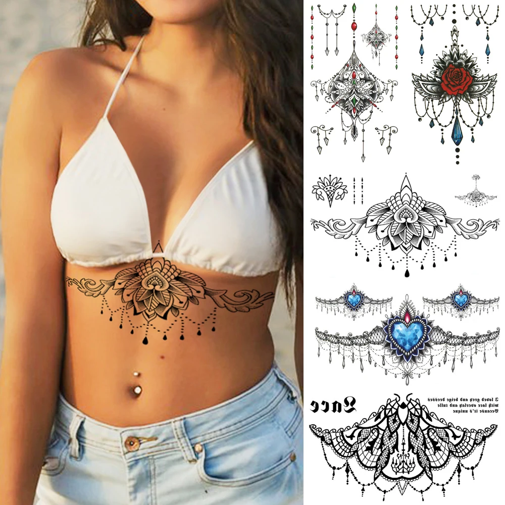 tatuagem no peito feminina