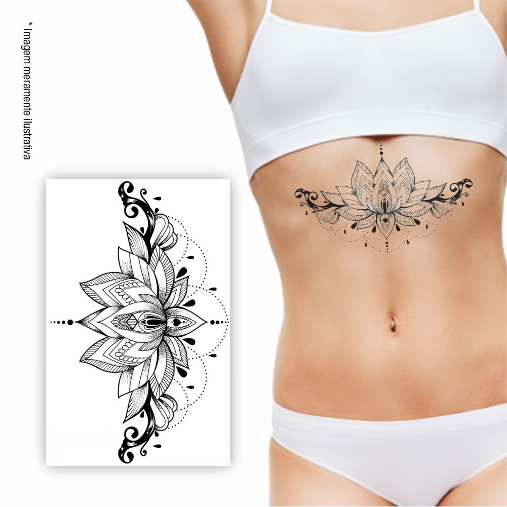 tatuagem no peito feminina