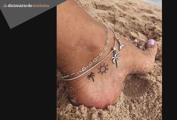 ideias de tatuagem delicada tornozelo feminina