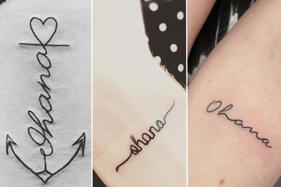 tatuagem ohana