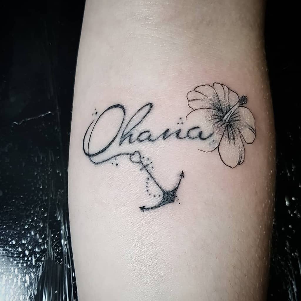 quanto custa uma tatuagem ohana pequena