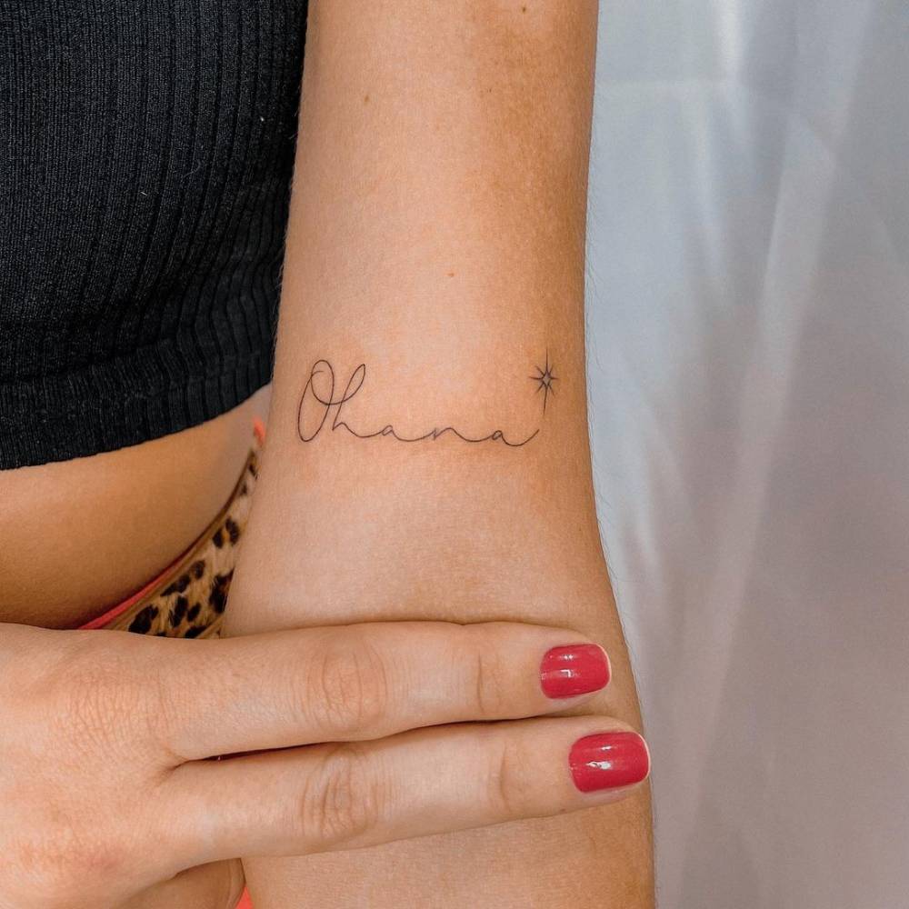 tatuagem ohana