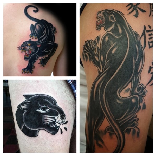 tatuagem pantera feminina