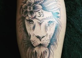 tatuagem panturrilha feminina doi muito