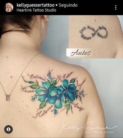 quanto custa tatuagem para cobrir nome na costela