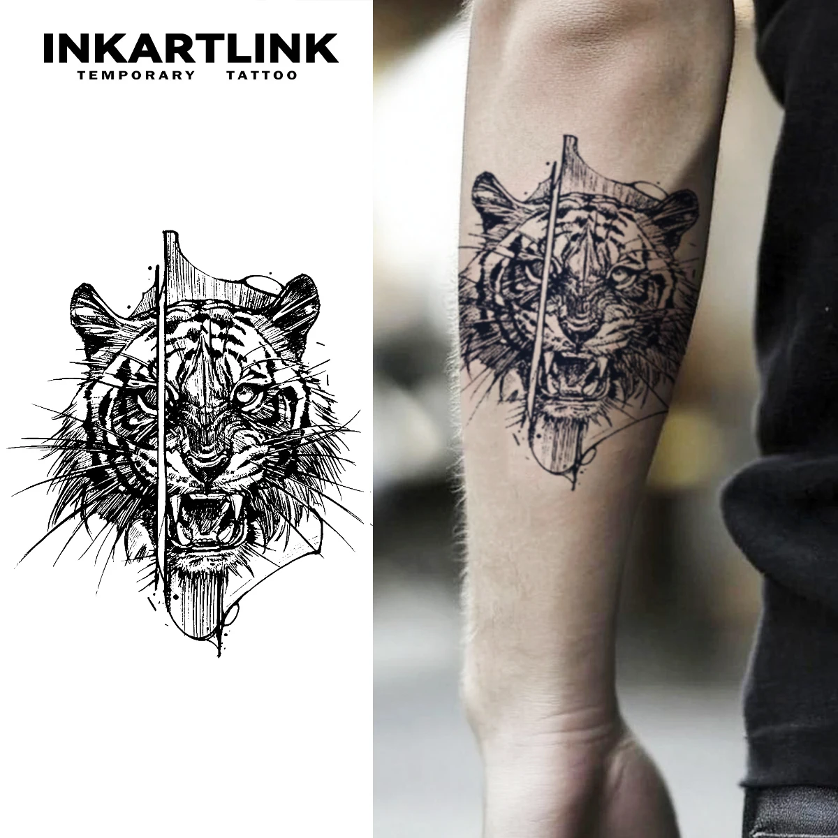 tatuagem cover-up de flor