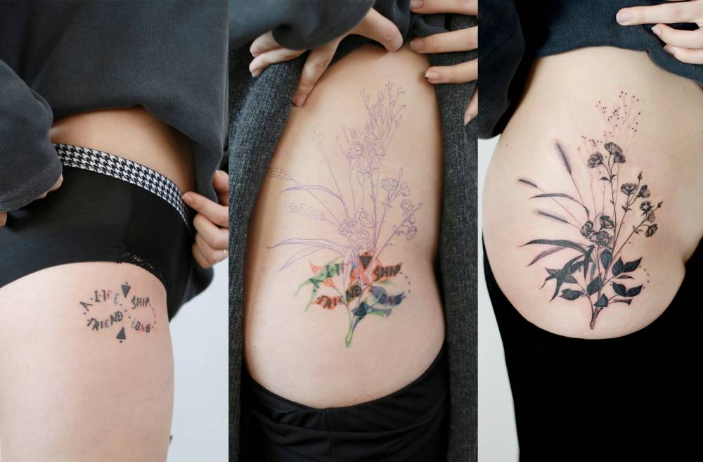 tatuagem cover-up peito
