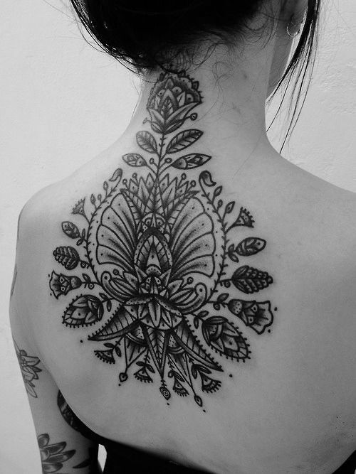tatuagem para costas feminina