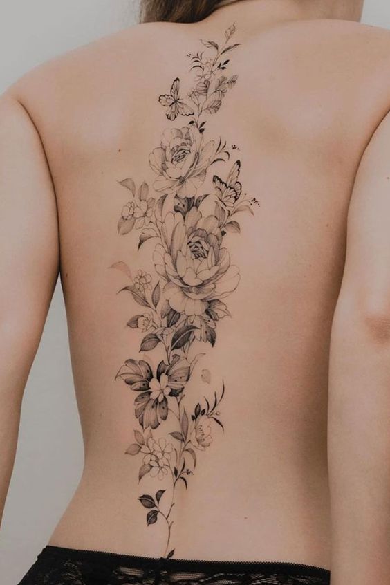 tatuagem para costas feminina