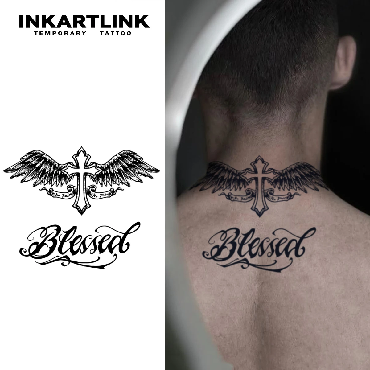 tatuagem pescoço discreta