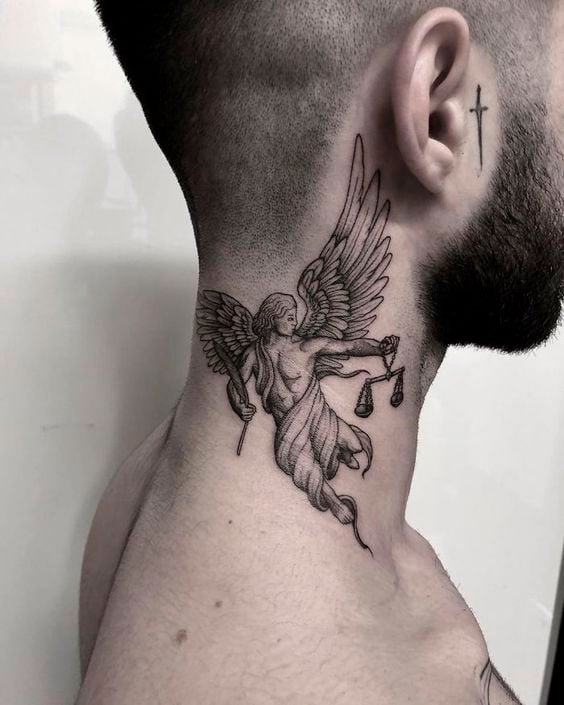 tatuagem pescoço leão significado