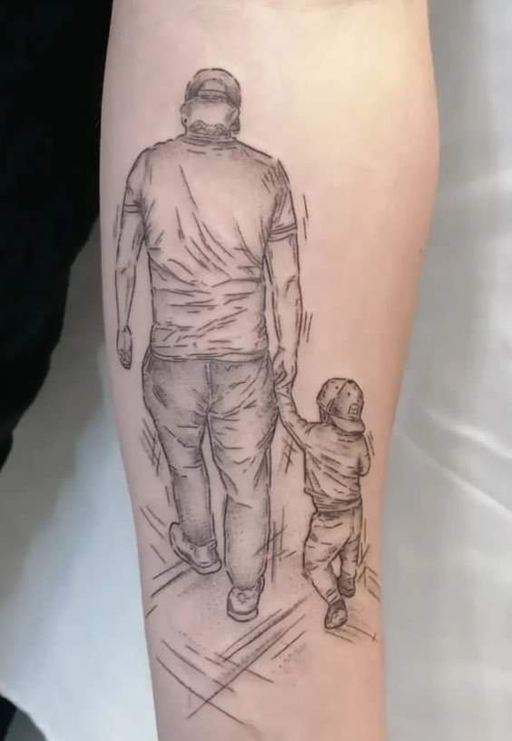 tatuagem para pai