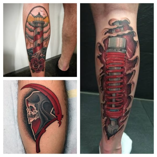 tatuagem de mandala na panturrilha significado