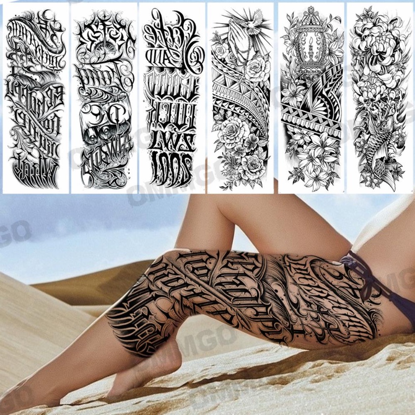 tatuagem quadril e coxa