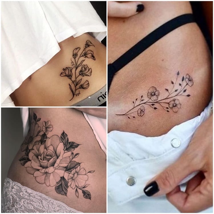 tatuagem quadril e coxa