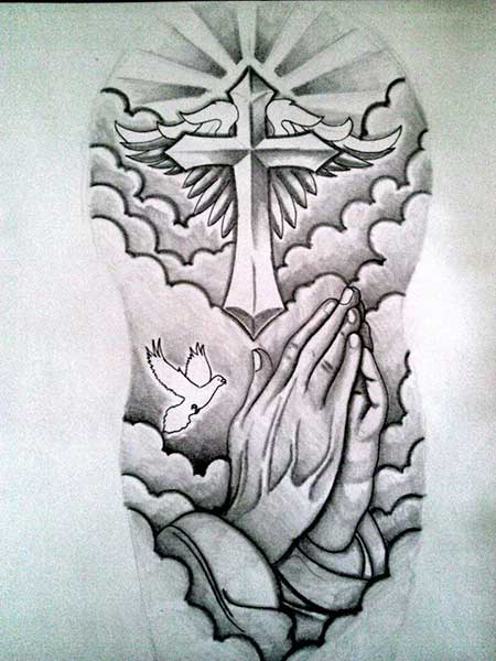 tatuagem religiosa