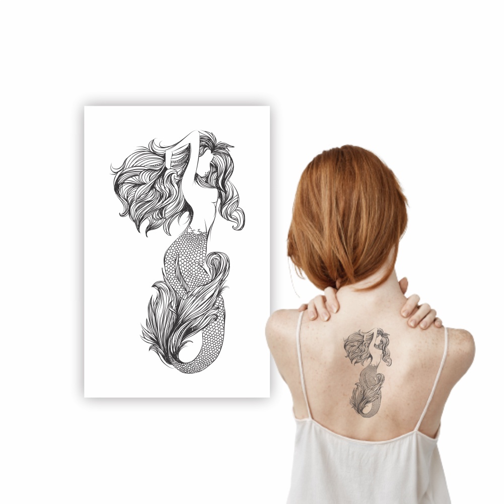 tatuagem Iemanjá sereia