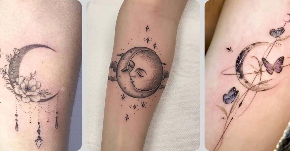 ideias de tatuagem sol e lua para inspirar