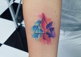 tatuagem triangulo