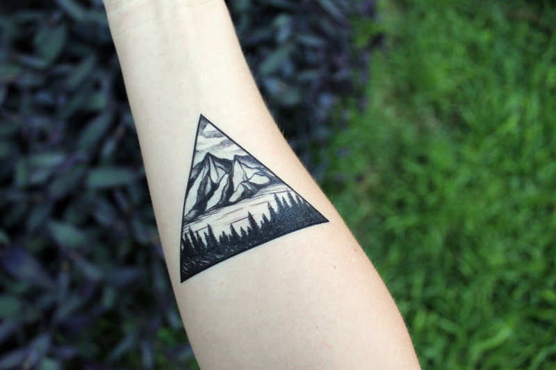 tatuagem triangulo