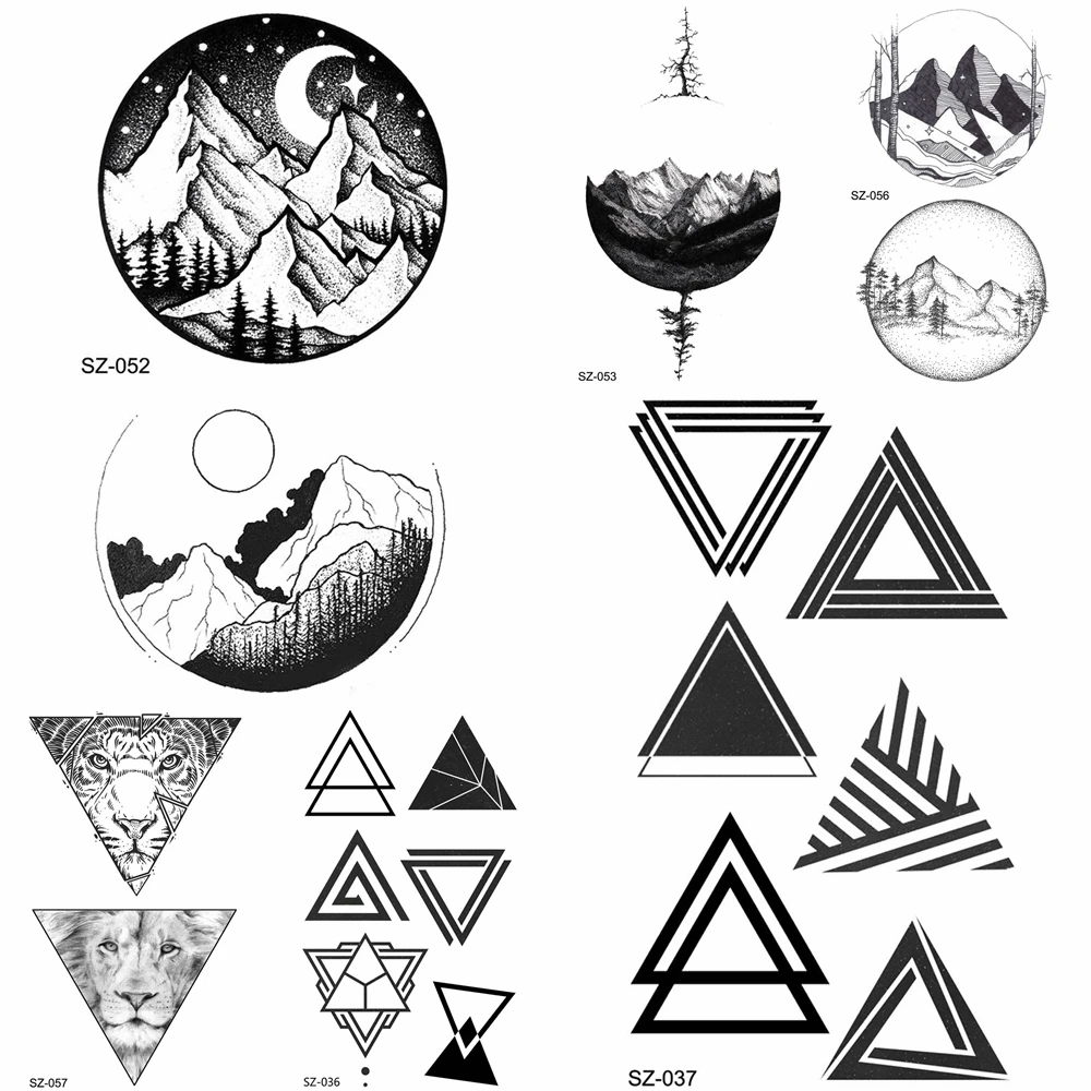 tatuagem triangulo
