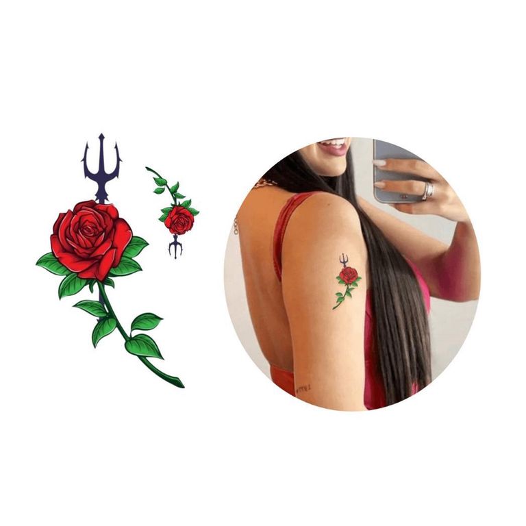 tatuagem vermelha autoimune