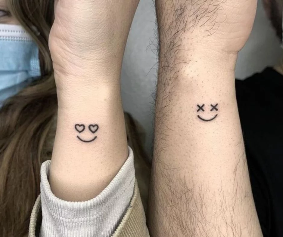 tatuagem casal chave e fechadura
