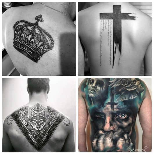 ideias tatuagem costas homem