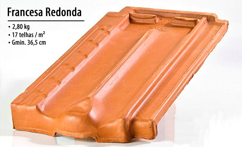telha francesa preço m2
