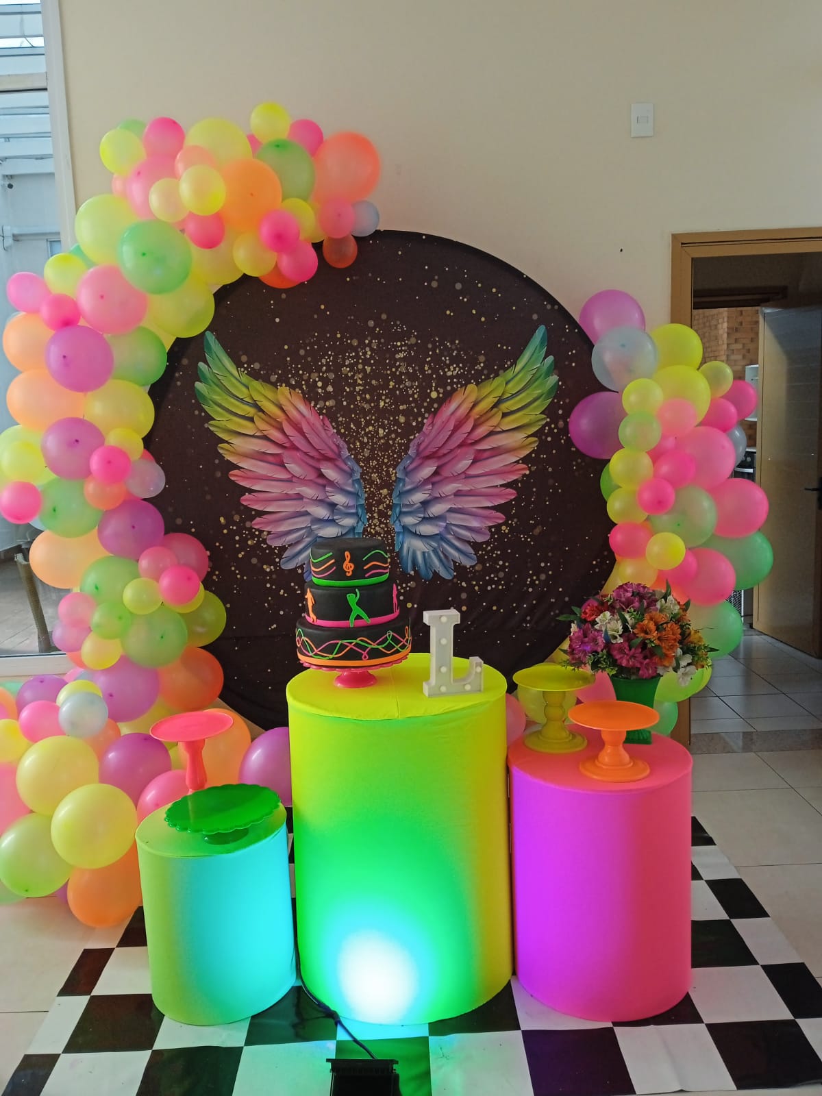tema de festa simples