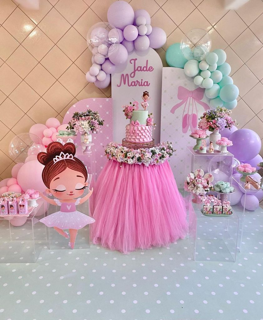 Tendências de Bolos para Festas de 1 Ano de Menina em 2025/2026
