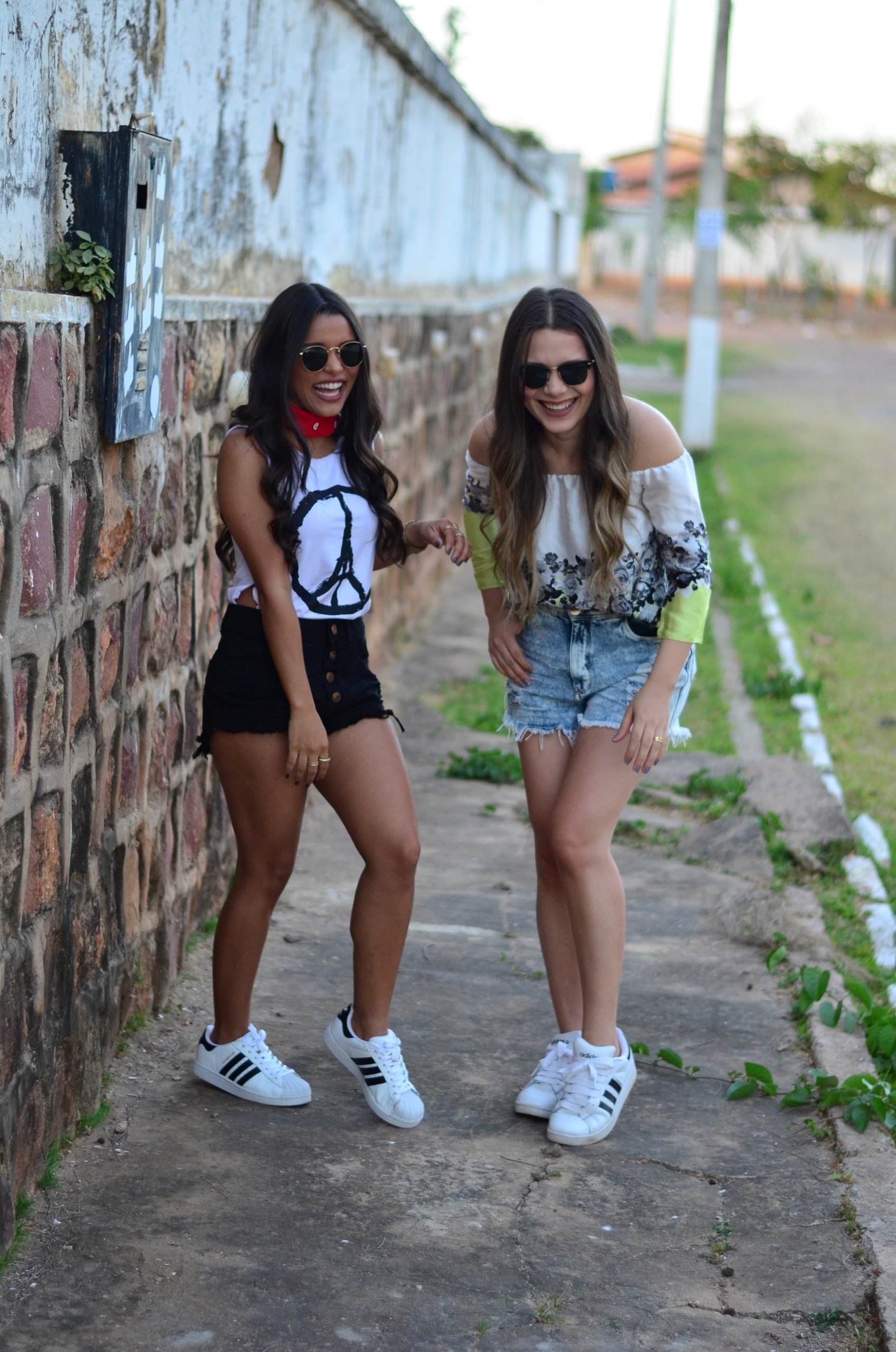 looks com tênis adidas branco feminino
