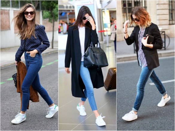 tenis adidas feminino azul looks