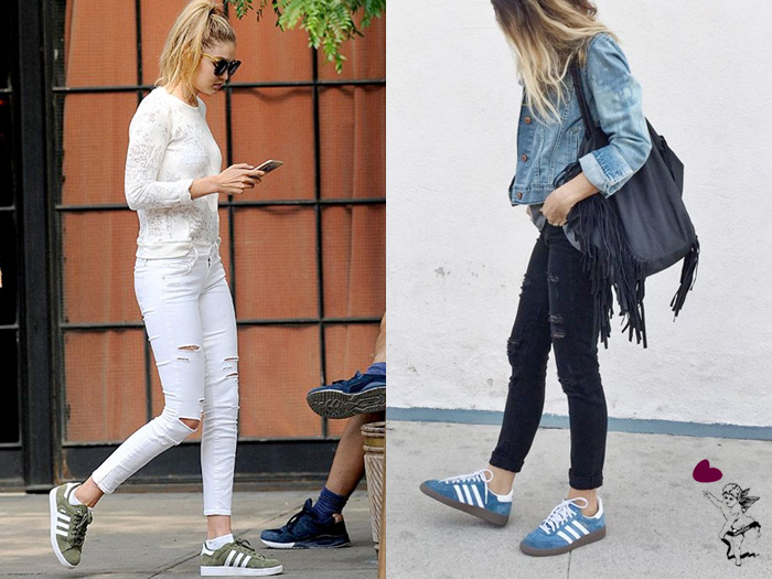 adidas gazelle bold looks