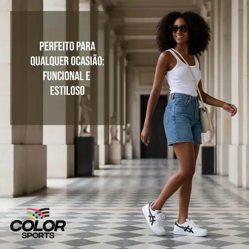 tênis asics feminino athleisure