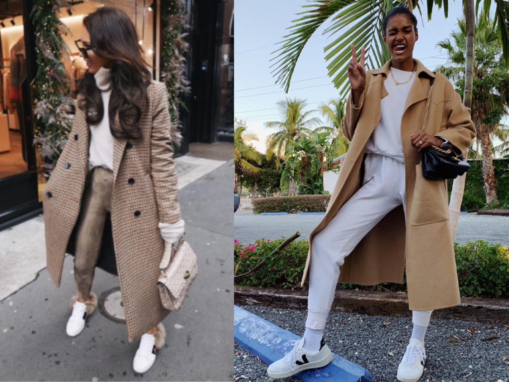tênis branco para inverno