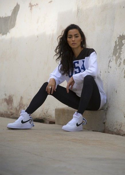 Nike Court Vision feminino looks