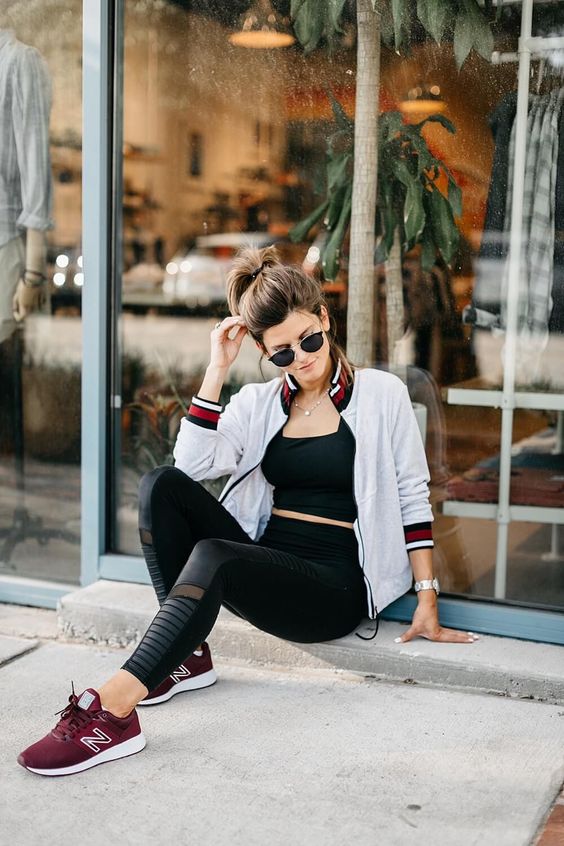 estilo urbano com tenis